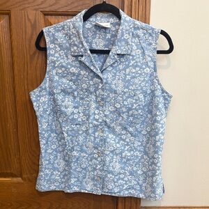 Liz Claiborne Vintage Floral Top *see measurements below Cottagecore grandmacore